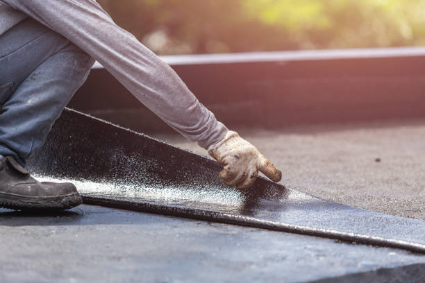 Professional Crawl Space Encapsulation technician working in Dale, IN